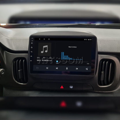 Multimidia Fiat Mobi 2019 2020 2021 2022 2023 V2 Carplay 9" 2016 2017 2018-V2 CAR AUDIO-Kitssom