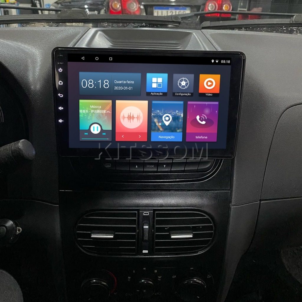 Multimídia Palio Strada 2015 2016 2017 2018 2019 V2 Carplay 9" 2012 2013 2014-V2 CAR AUDIO-Kitssom