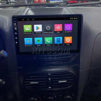 Multimídia Palio Strada 2015 2016 2017 2018 2019 V2 Carplay 9" 2012 2013 2014-V2 CAR AUDIO-Kitssom