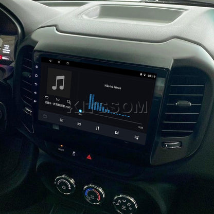 Multimídia Fiat Toro 2015 2016 2017 2018 2019 V2 Carplay 9"-V2 CAR AUDIO-Kitssom