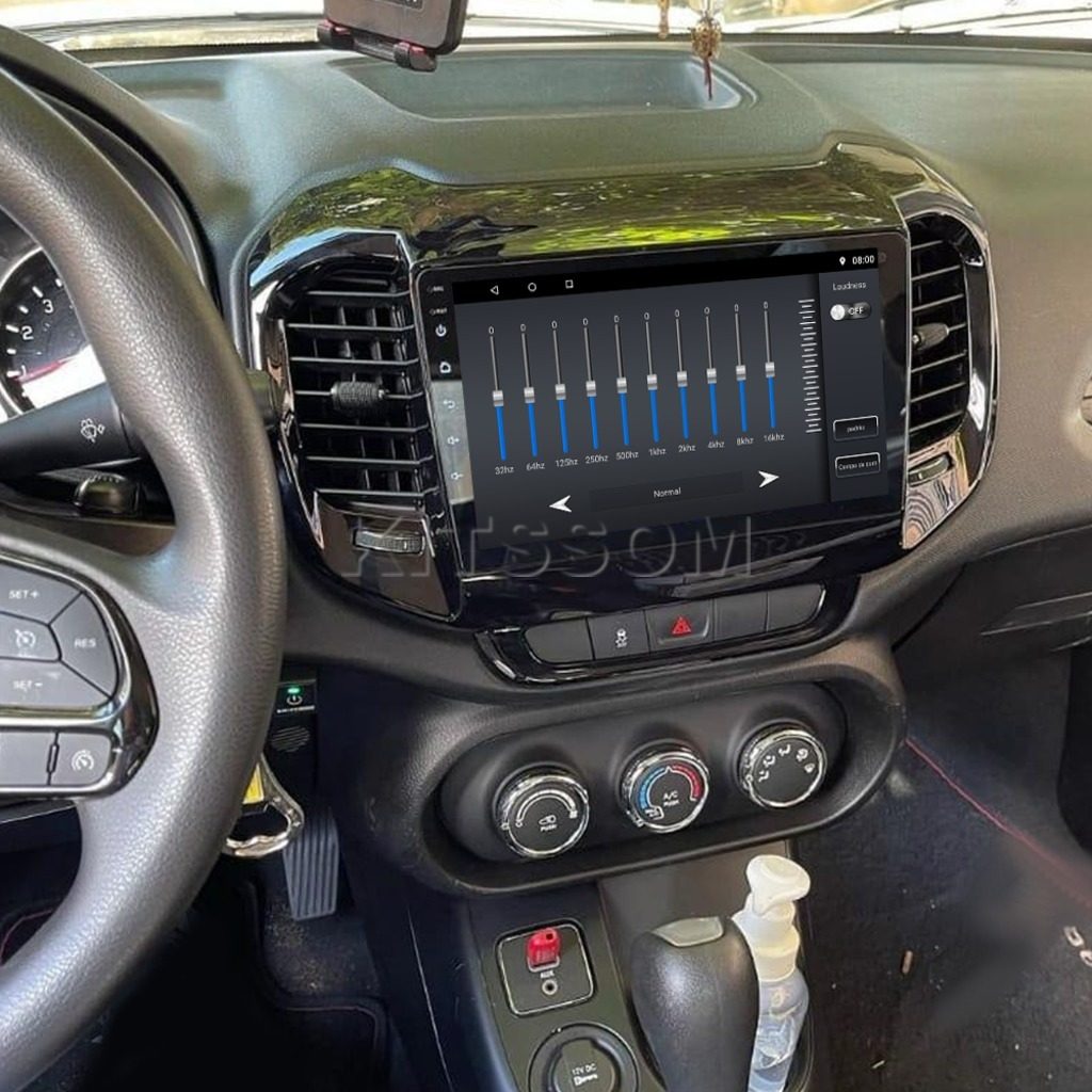 Multimídia Fiat Toro 2015 2016 2017 2018 2019 V2 Carplay 9"-V2 CAR AUDIO-Kitssom