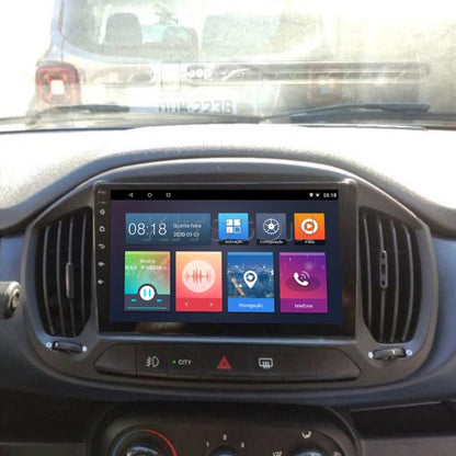 Multimídia Fiat Uno 2017 2018 2019 2020 2021 2022 V2 Carplay 9" 2015 2016-V2 CAR AUDIO-Kitssom