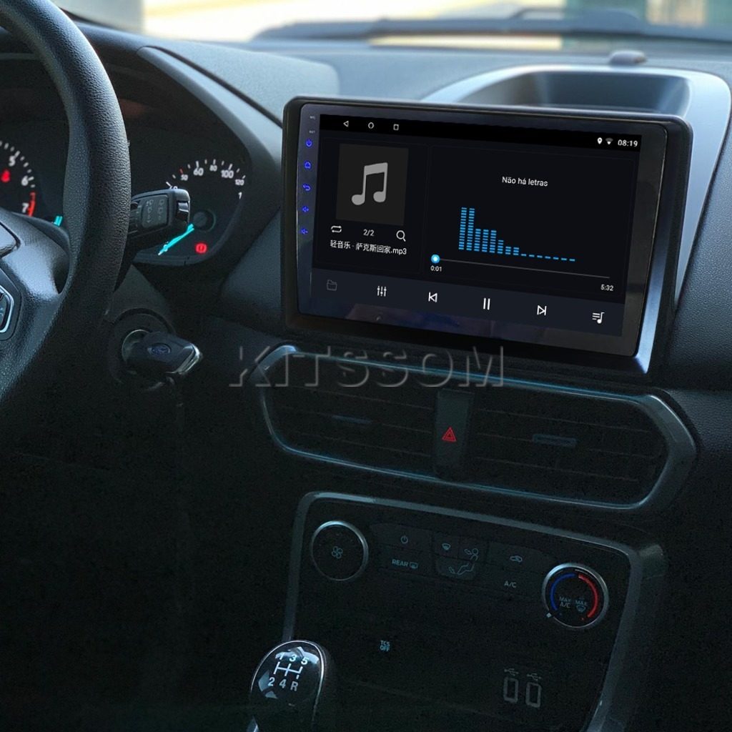 Multimídia Ford Ecosport 2019 2020 2021 2022 2023 V2 Carplay 9" 2018-V2 CAR AUDIO-Kitssom