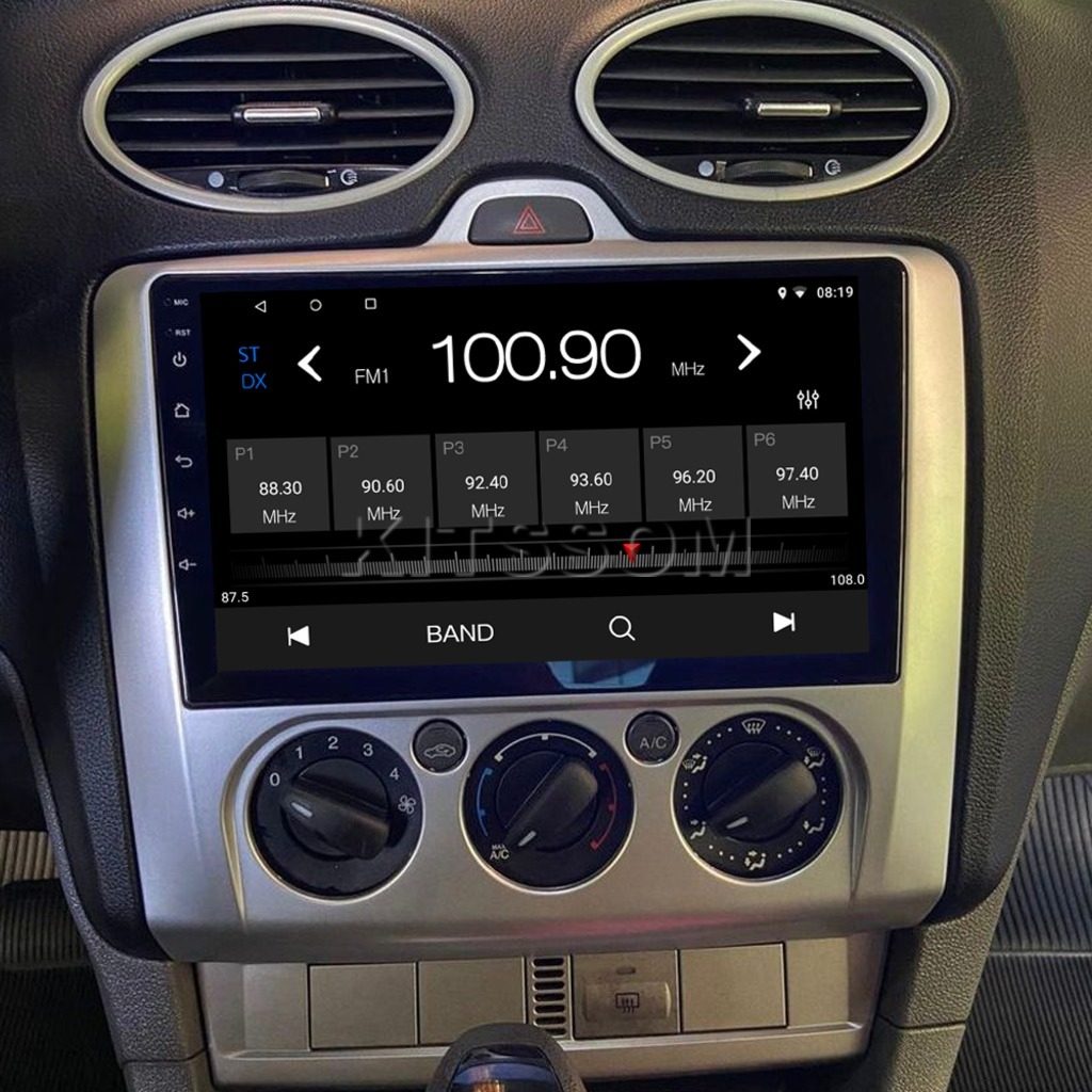 Multimídia Ford Focus 2010 2011 2012 2013 AC AN V2 Carplay 9" 2008 2009-V2 CAR AUDIO-Kitssom