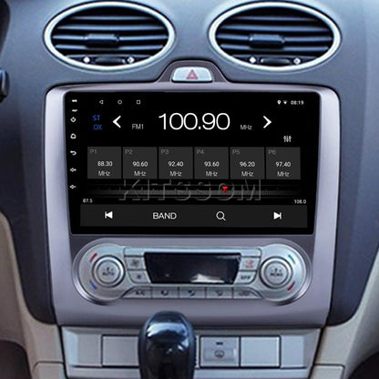 Multimídia Ford Focus 2010 2011 2012 2013 AC DIG V2 Carplay 9" 2008 2009-V2 CAR AUDIO-Kitssom