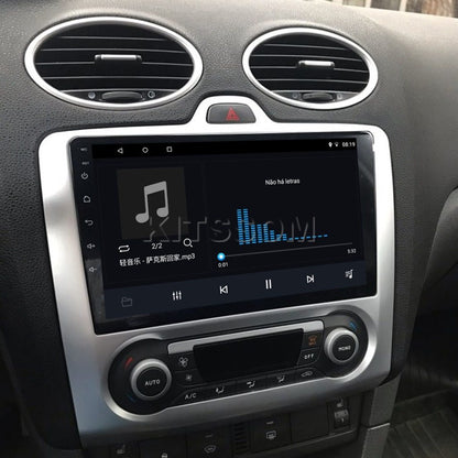 Multimídia Ford Focus 2010 2011 2012 2013 AC DIG V2 Carplay 9" 2008 2009-V2 CAR AUDIO-Kitssom