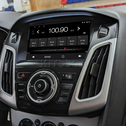 Multimídia Ford Focus 2017 2018 2019 Embutida V2 Carplay 9" 2014 2015 2016-V2 CAR AUDIO-Kitssom