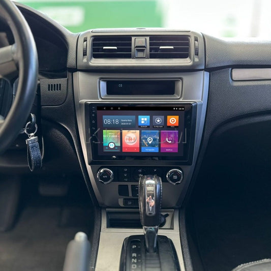 Multimídia Ford Fusion 2008 2009 2010 2011 2012 V2 Carplay 9"-V2 CAR AUDIO-Kitssom