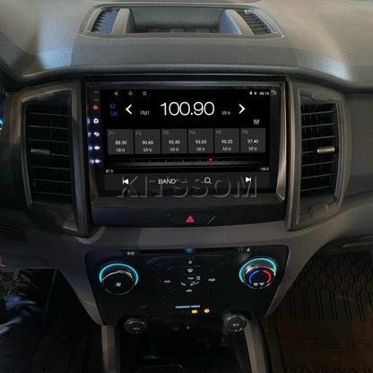 Multimídia Ford Ranger 2018 2019 2020 2021 2022 V2 Carplay 9" 2016 2017-V2 CAR AUDIO-Kitssom