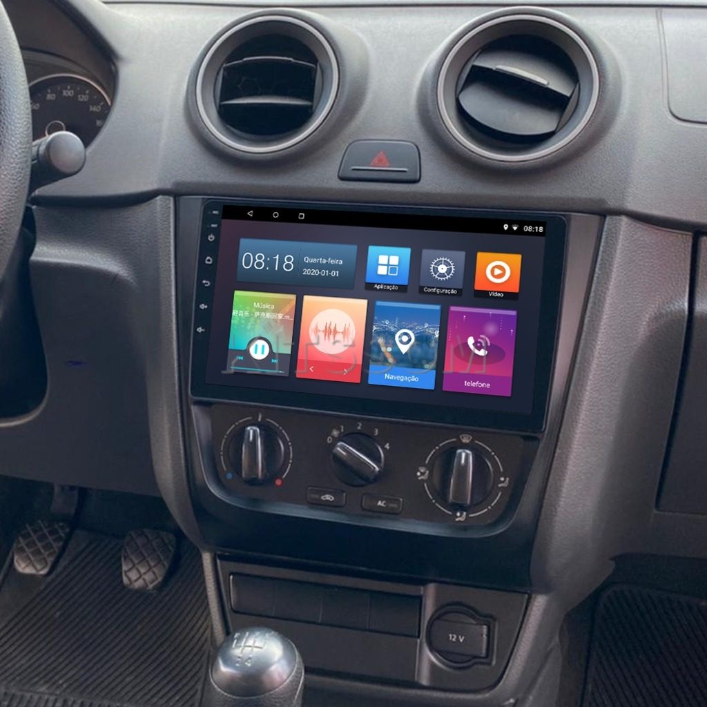 Multimídia Saveiro G6 2012 2013 2014 2015 2016 V2 Carplay 9"-V2 CAR AUDIO-Kitssom