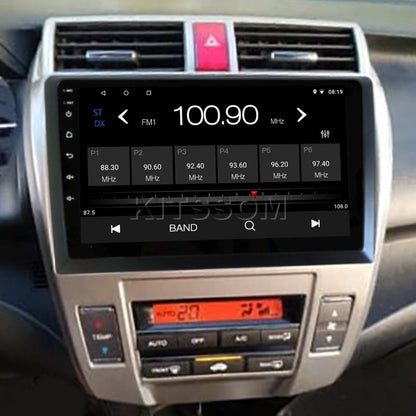 Multimídia Honda City 2011 2012 2013 2014 AC DIG V2 Carplay 9" 2008 2009 2010-V2 CAR AUDIO-Kitssom
