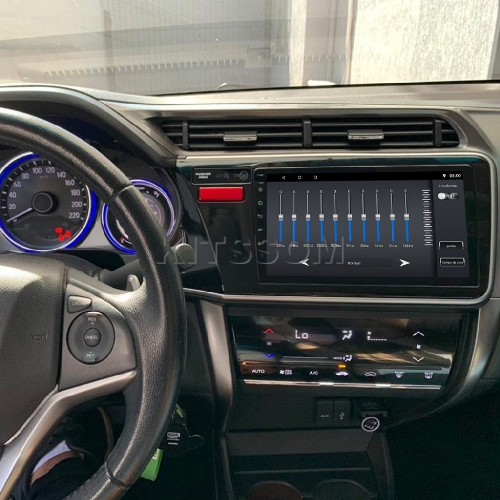 Multimídia Honda City 2018 2019 2020 2021 2022 V2 Carplay 9" 2015 2016 2017-V2 CAR AUDIO-Kitssom