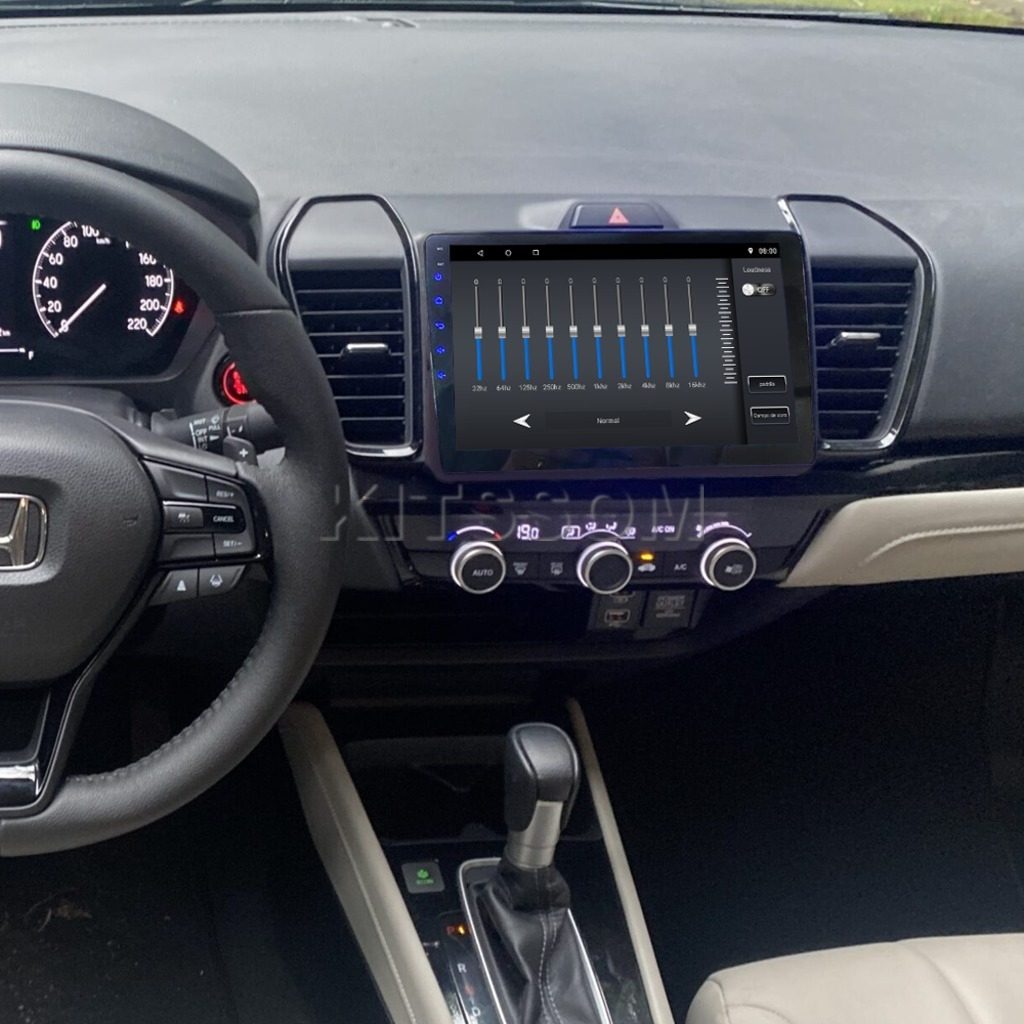 Multimídia Honda City 2022 2023 V2 Carplay 9"-V2 CAR AUDIO-Kitssom