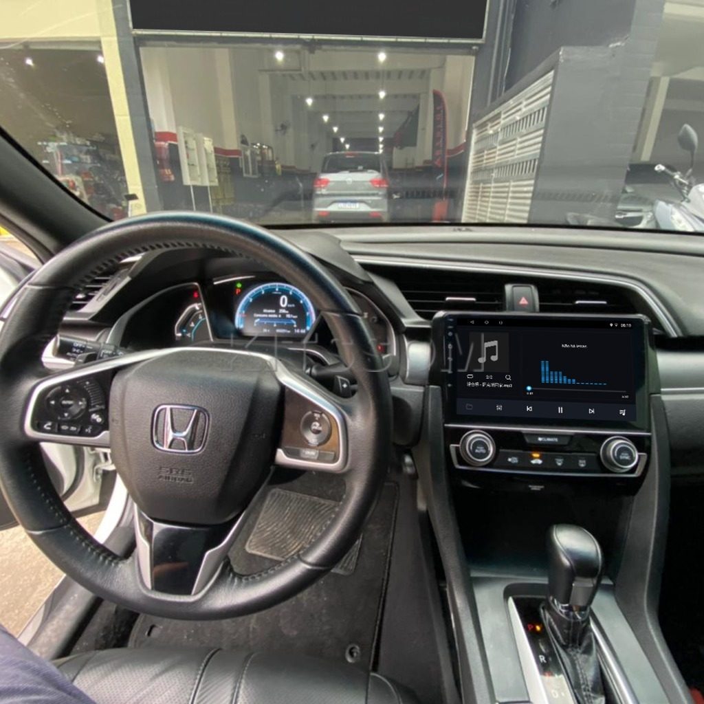 Multimídia Honda Civic G10 2018 2019 2020 2021 V2 Carplay 9" 2016 2017-V2 CAR AUDIO-Kitssom