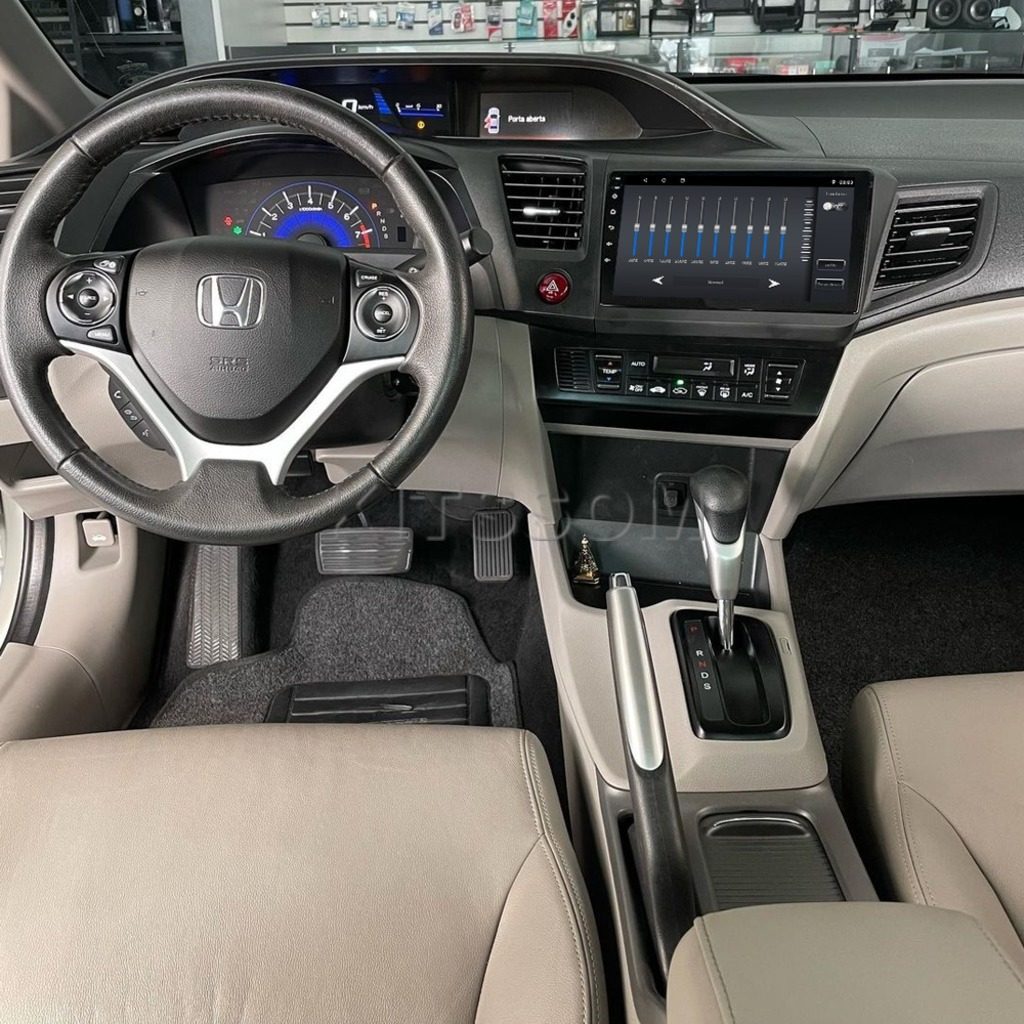 Multimídia Honda Civic G9 2013 2014 2015 2016 V2 Carplay 9" 2012-V2 CAR AUDIO-Kitssom