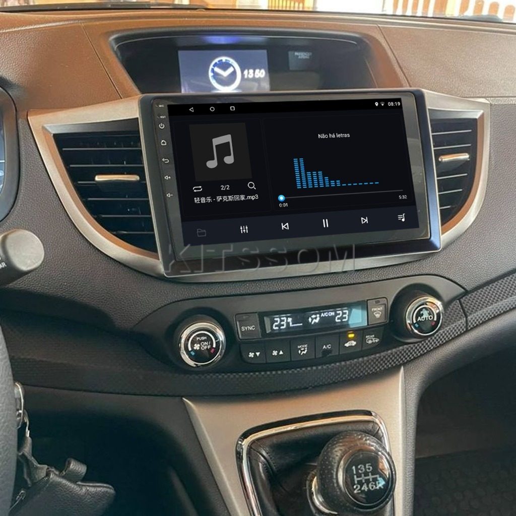 Multimídia Honda CRV 2012 2013 2014 2015 2016 V2 Carplay 9"-V2 CAR AUDIO-Kitssom