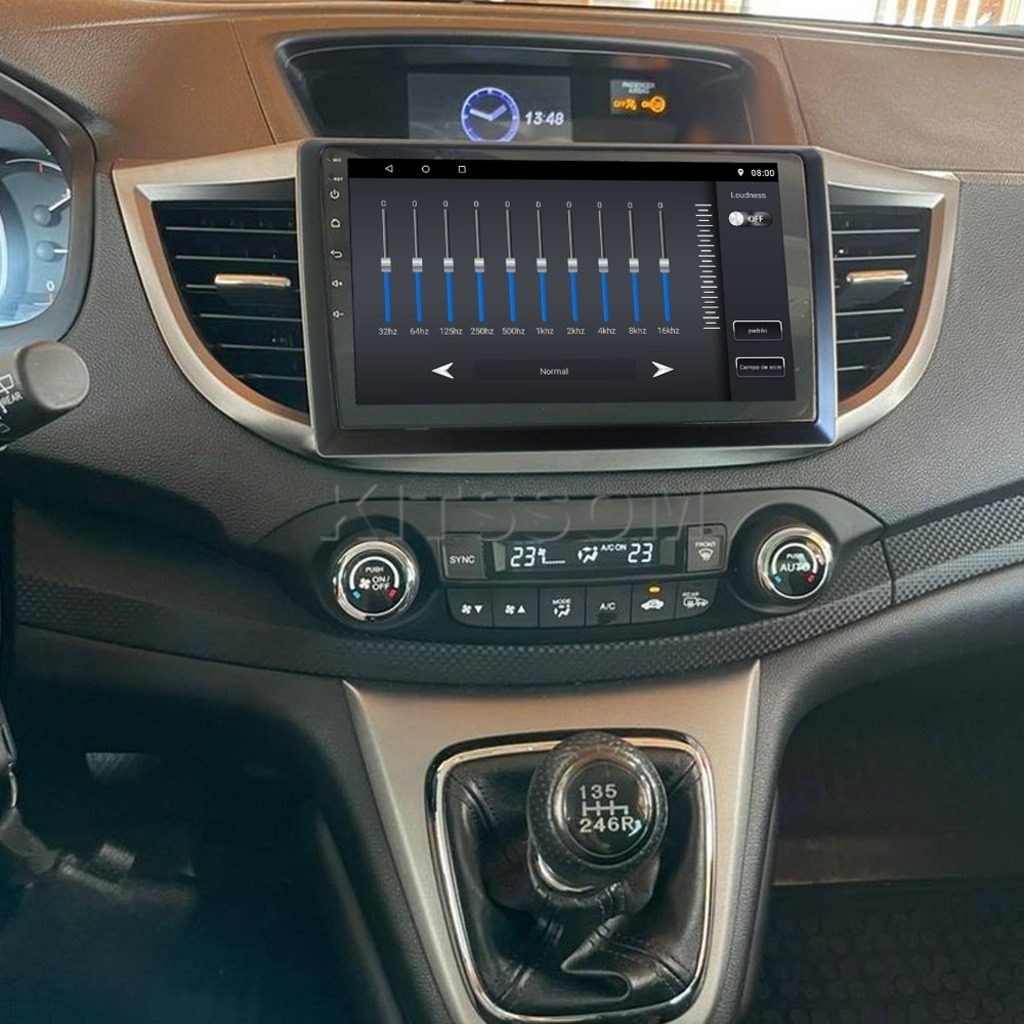 Multimídia Honda CRV 2012 2013 2014 2015 2016 V2 Carplay 9"-V2 CAR AUDIO-Kitssom