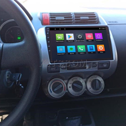 Multimídia Honda Fit 2003 2004 2005 2006 2007 V2 Carplay 9" 2002-V2 CAR AUDIO-Kitssom
