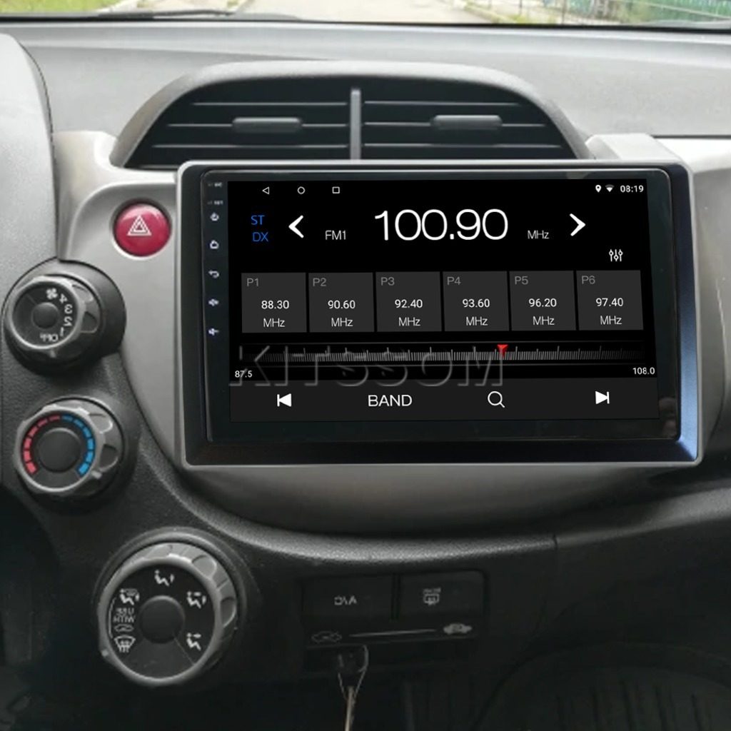 Multimídia Honda Fit 2009 2010 2011 2012 2013 V2 Carplay 9" 2008-V2 CAR AUDIO-Kitssom