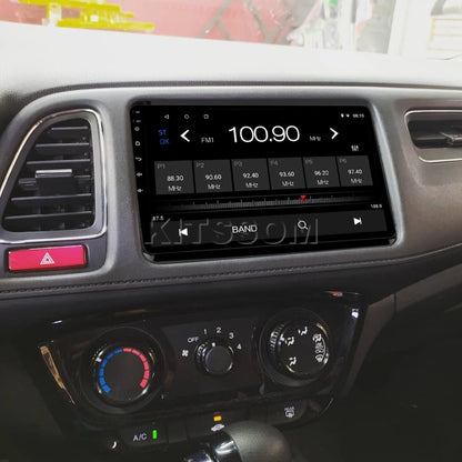 Multimídia Honda HRV 2017 2018 2019 2020 2021 V2 Carplay 9" 2014 2015 2016-V2 CAR AUDIO-Kitssom