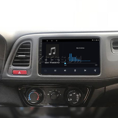 Multimídia Honda HRV 2017 2018 2019 2020 2021 V2 Carplay 9" 2014 2015 2016-V2 CAR AUDIO-Kitssom