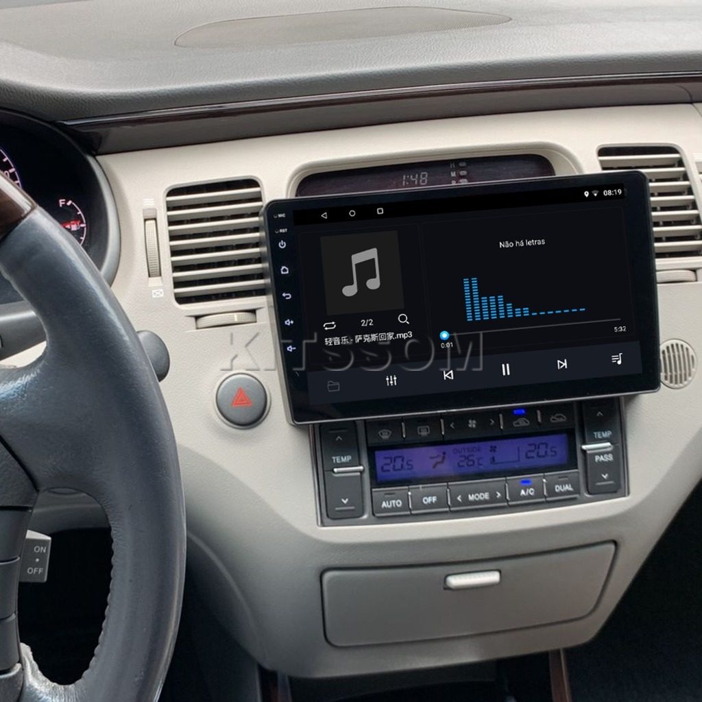 Multimídia Hyundai Azera 2008 2009 2010 2011 V2 Carplay 9"-V2 CAR AUDIO-Kitssom