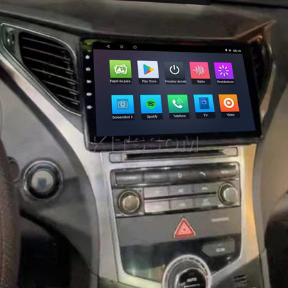 Multimídia Hyundai Azera 2015 2016 2017 2018 2019 V2 Carplay 9" 2014-V2 CAR AUDIO-Kitssom