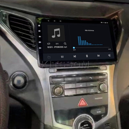 Multimídia Hyundai Azera 2015 2016 2017 2018 2019 V2 Carplay 9" 2014-V2 CAR AUDIO-Kitssom