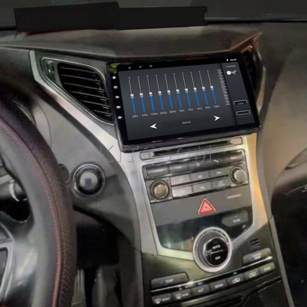 Multimídia Hyundai Azera 2015 2016 2017 2018 2019 V2 Carplay 9" 2014-V2 CAR AUDIO-Kitssom
