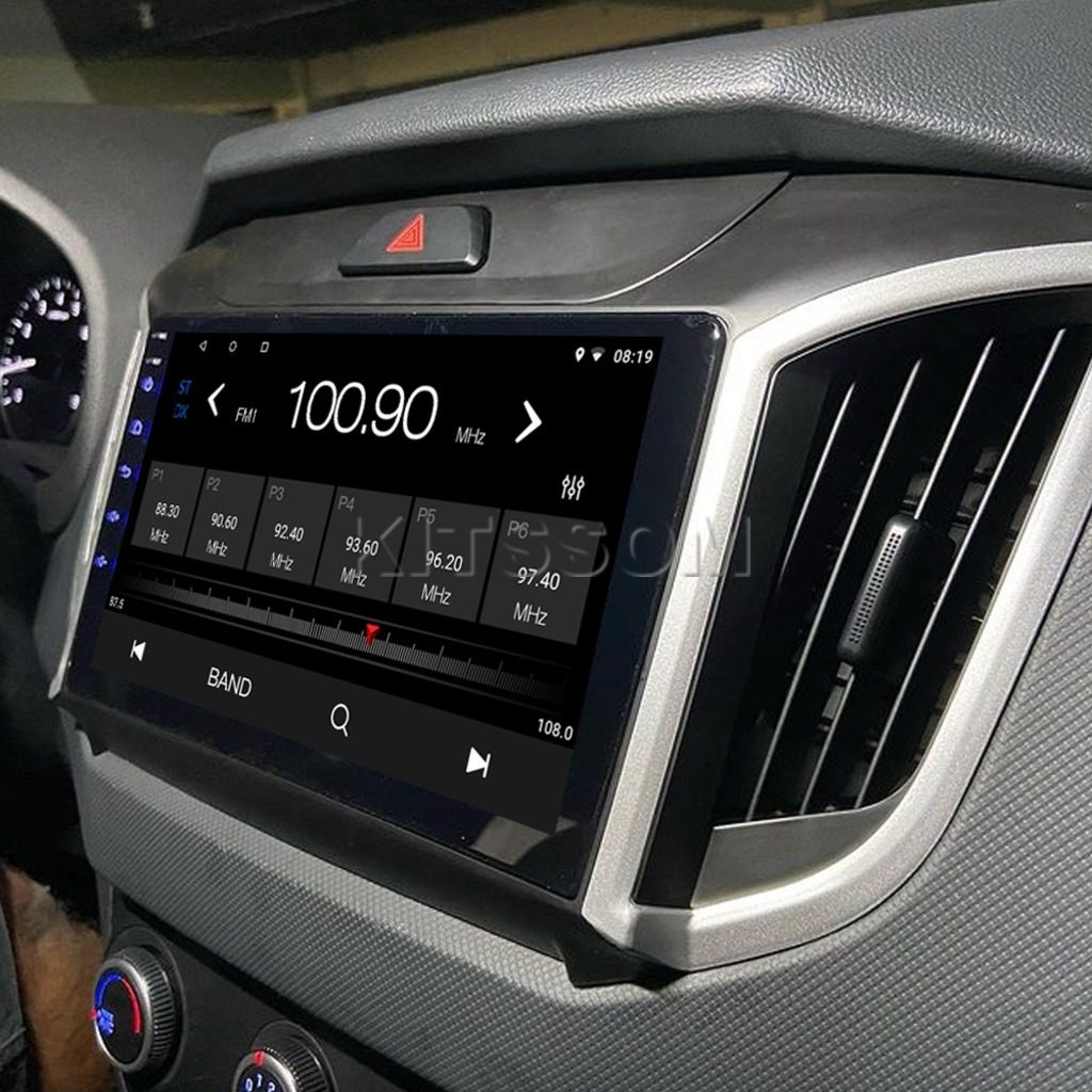 Multimídia Hyundai Creta 2017 2018 2019 2020 2021 V2 Carplay 9" 2014 2015 2016-V2 CAR AUDIO-Kitssom