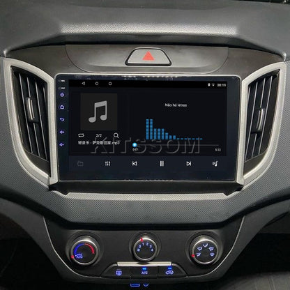 Multimídia Hyundai Creta 2017 2018 2019 2020 2021 V2 Carplay 9" 2014 2015 2016-V2 CAR AUDIO-Kitssom