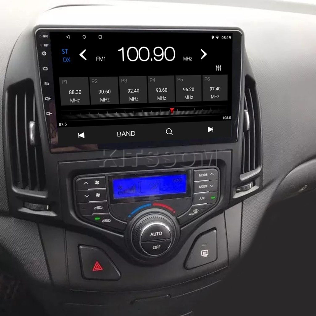 Multimídia Hyundai I30 2009 2010 2011 2012 AC DIG V2 Carplay 9" 2008-V2 CAR AUDIO-Kitssom