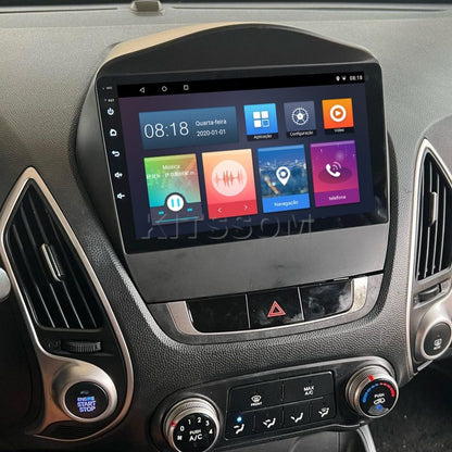 Multimídia Hyundai IX35 2016 2017 2018 2019 2020 V2 Carplay 9" 2011 2012 2013 2014 2015-V2 CAR AUDIO-Kitssom