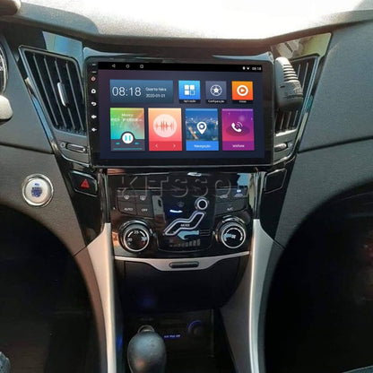 Multimídia Hyundai Sonata 2013 2014 2015 2016 V2 Carplay 9" 2011 2012-V2 CAR AUDIO-Kitssom