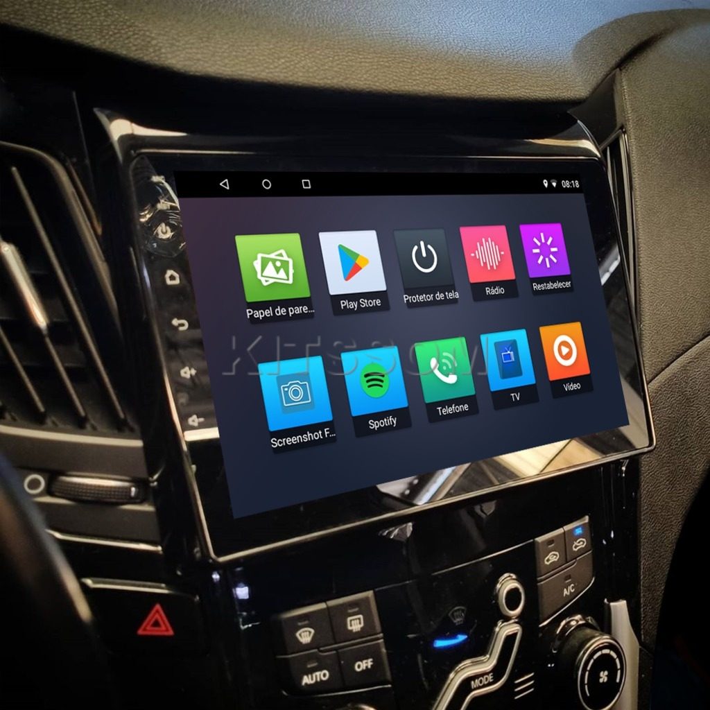 Multimídia Hyundai Sonata 2013 2014 2015 2016 V2 Carplay 9" 2011 2012-V2 CAR AUDIO-Kitssom