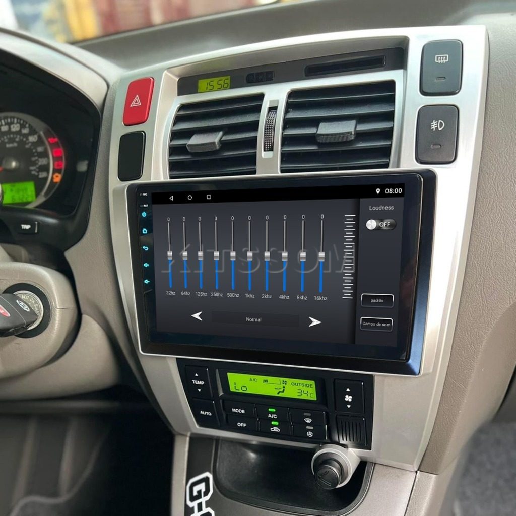 Multimídia Hyundai Tucson 2012 2013 2014 2015 V2 Carplay 9" 2007 2008 2009 2010 2011-V2 CAR AUDIO-Kitssom