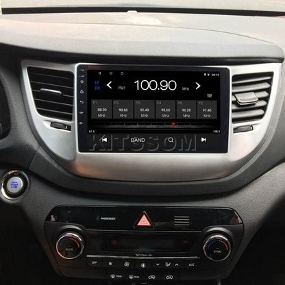 Multimídia Hyundai Tucson 2018 2019 2020 2021 V2 Carplay 9" 2016 2017-V2 CAR AUDIO-Kitssom