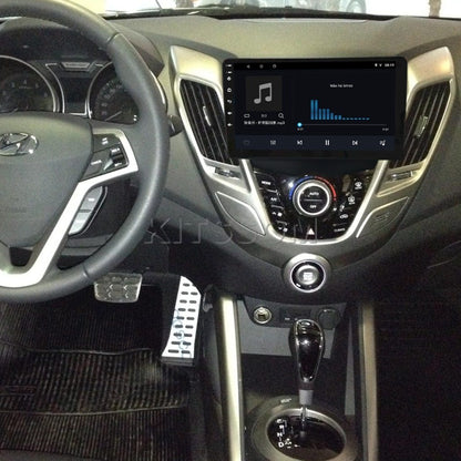 Multimídia Hyundai Veloster 2014 2015 2016 2017 V2 Carplay 9" 2011 2012 2013-V2 CAR AUDIO-Kitssom