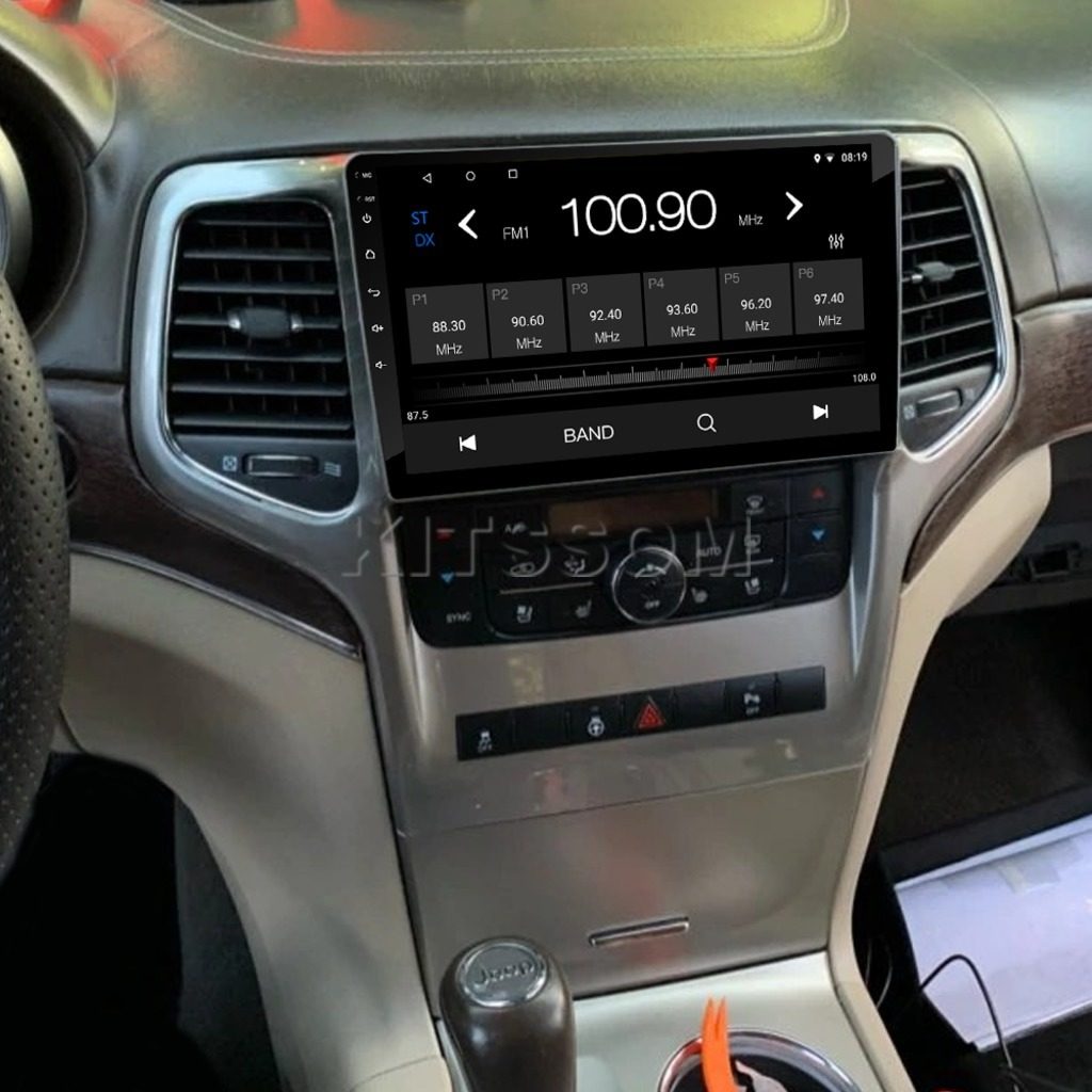 Multimídia Jeep Cherokee 2011 2012 2013 2014 V2 Carplay 9"-V2 CAR AUDIO-Kitssom