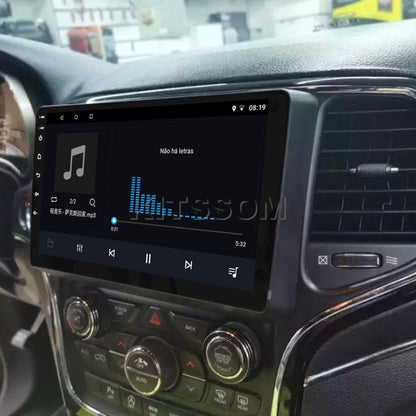 Multimídia Jeep Cherokee 2014 2015 2016 2017 V2 Carplay 9"-V2 CAR AUDIO-Kitssom