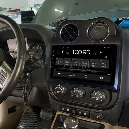Multimídia Jeep Compass 2012 2013 2014 2015 2016 V2 Carplay 9" 2011-V2 CAR AUDIO-Kitssom