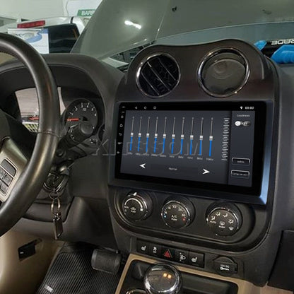 Multimídia Jeep Compass 2012 2013 2014 2015 2016 V2 Carplay 9" 2011-V2 CAR AUDIO-Kitssom