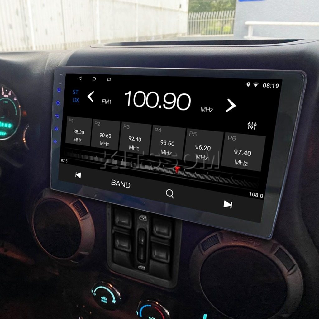 Multimídia Jeep Wrangler 2011 2012 2013 2014 2015 V2 Carplay 9" 2010-V2 CAR AUDIO-Kitssom