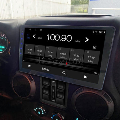 Multimídia Jeep Wrangler 2011 2012 2013 2014 2015 V2 Carplay 9" 2010-V2 CAR AUDIO-Kitssom