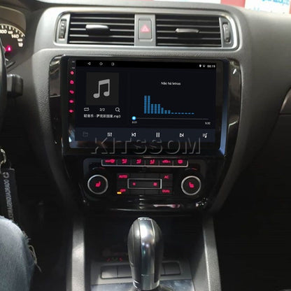 Multimídia Jetta 2013 2014 2015 2016 2017 2018 V2 Carplay 9" 2012-V2 CAR AUDIO-Kitssom