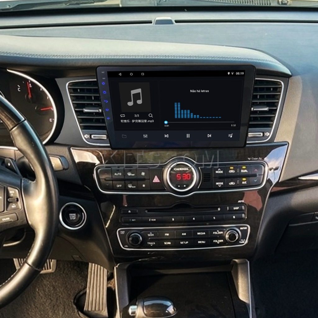 Multimídia Kia Cadenza 2013 2014 2015 2016 2017 V2 Carplay 9"-V2 CAR AUDIO-Kitssom