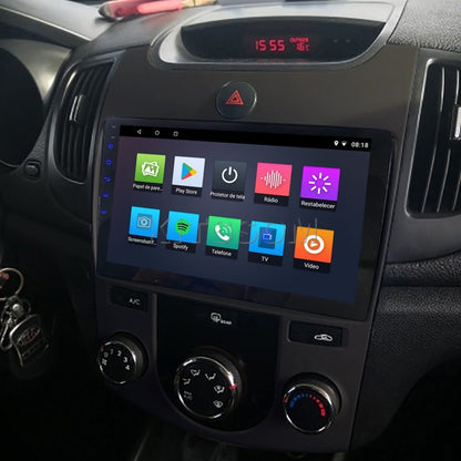 Multimídia Kia Cerato 2009 2010 2011 2012 AC AN V2 Carplay 9"-V2 CAR AUDIO-Kitssom