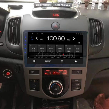 Multimídia Kia Cerato 2009 2010 2011 2012 AC DIG V2 Carplay 9"-V2 CAR AUDIO-Kitssom