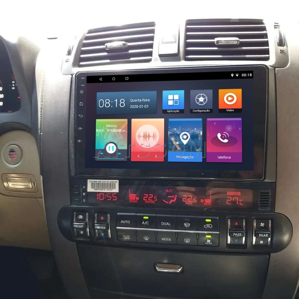 Multimídia Kia Mohave 2014 2015 2016 2017 2018 V2 Carplay 9" 2008 2009 2010 2011 2012 2013-V2 CAR AUDIO-Kitssom