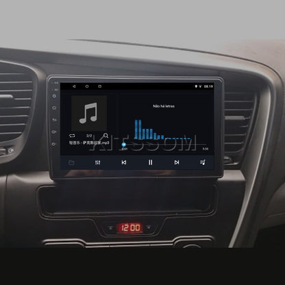 Multimídia Kia Optima 2010 2011 2012 2013 V2 Carplay 9"-V2 CAR AUDIO-Kitssom